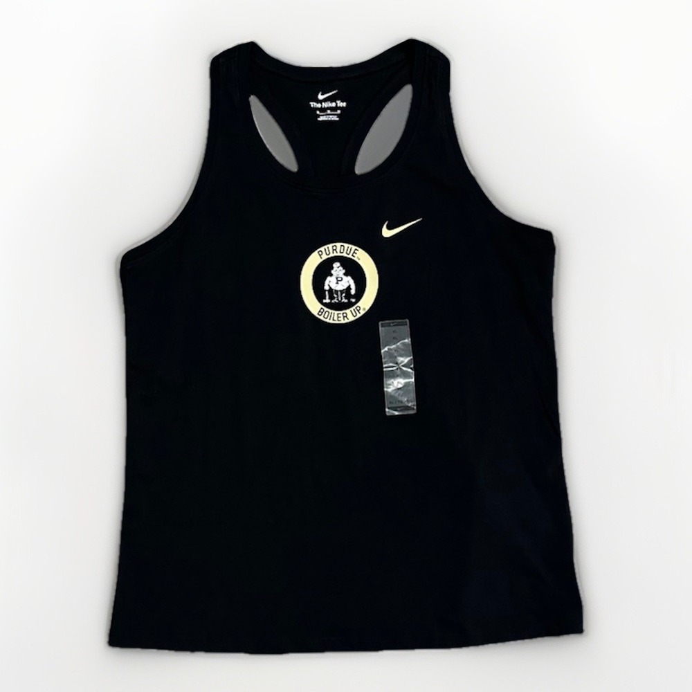 Purdue Boilermakers Nike Modern Tank Top - Black - Women's XL **NEW**